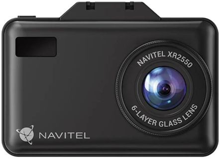 Видеорегистратор с радар-детектором Navitel XR2550, 1080p, Wi-Fi, GPS, сигнатурный