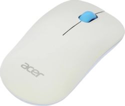 Мышь беспроводная Acer OMR205, USB, белый и голубой