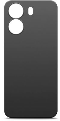 Чехол (клип-кейс) BORASCO для Xiaomi Redmi 13C, черный [72839]