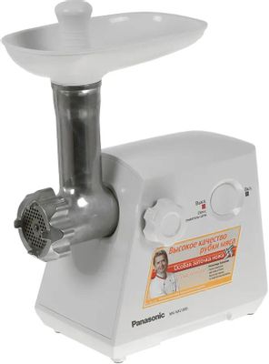 Характеристики Мясорубка Panasonic MK-MG1000, белый (706775) смотреть в ...