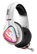 Гарнитура игровая A4TECH Bloody MR720,  Bluetooth/радио, белый  / красный