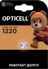 Изображение товара Батарейка OPTICELL CR1220 литиевая 3 В 1 шт. высокая энергоемкость