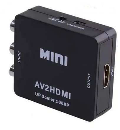 Адаптер аудио-видео PALMEXX 5-985, 3хRCA (f) - HDMI (f), ver 1.4, черный