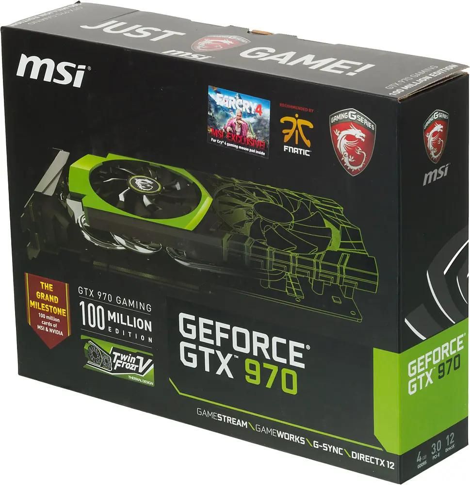 MSI NVIDIA GeForce GTX 970 GTX 970