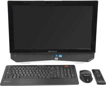 21.5" Моноблок Lenovo IdeaCentre B320 Intel Core i5 2400S, 4ГБ DDR3, 1000ГБ, Windows 7 Home Premium, черный и серебристый [57131019]
