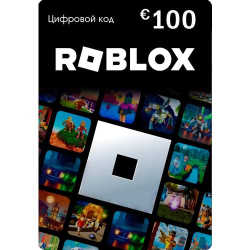 Пополнение игровой валюты ROBLOX 100 EUR EU, регион: Весь мир