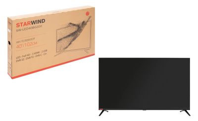 40" Телевизор StarWind SW-LED40BG200, FULL HD, черный – купить в ...