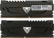 Изображение товара Оперативная память Patriot Viper Steel PVS432G320C6K DDR4 -  2x 16ГБ 3200МГц, DIMM,  Ret