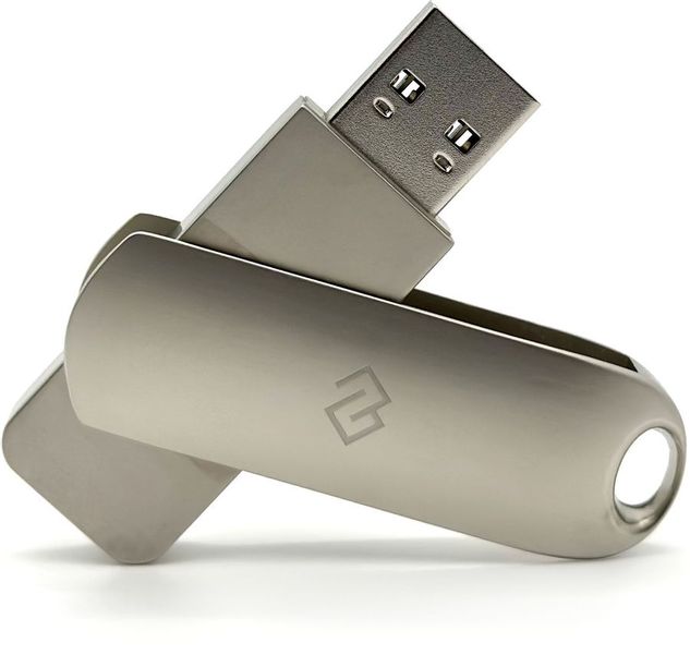 Флешка USB Digma DRIVE3 32ГБ, USB3.0, серебристый [dgfum032a30sr]