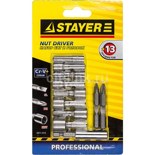 Биты_ Stayer 2611-H13