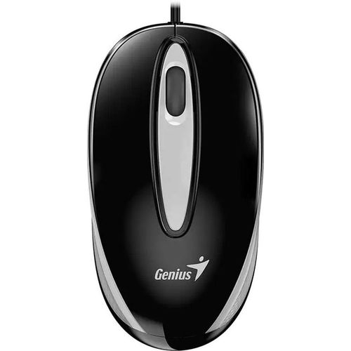 Мышь проводная Genius DX-Mini, оптическая, USB, 1000dpi, черный [31010025400]