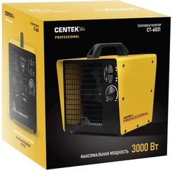 Тепловентилятор керамический CENTEK CT-6031,  с термостатом, желтый