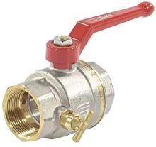Кран шаровый DANFOSS BVR-D, запорный, прямой, 2", внутренняя резьба ...