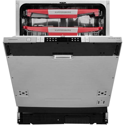Встраиваемая посудомоечная машина KUPPERSBERG GIM 6078, полноразмерная, ширина 59.8см, полновстраиваемая, загрузка 14 комплектов