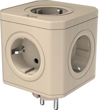 Сетевой разветвитель AGNI TP-VE5E, слоновая кость [tp-ve5e-ivory]