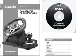 Руль Sven GC-W600 для PC, PS3