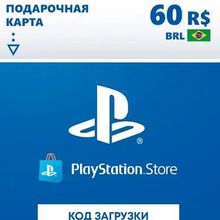 Изображение товара Карточка пополнения PlayStation Store 60 BRL для региона Бразилия