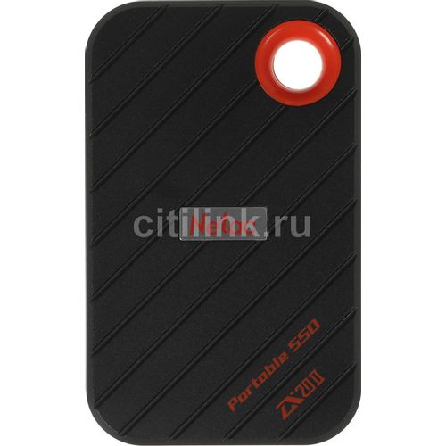 1000ГБ Внешний диск SSD NETAC ZX20 II NT01ZX20II-1T0-32BK, USB 3.2 Gen 2, запись — 1800МБ/с, чтение — 2000МБ/с, черный
