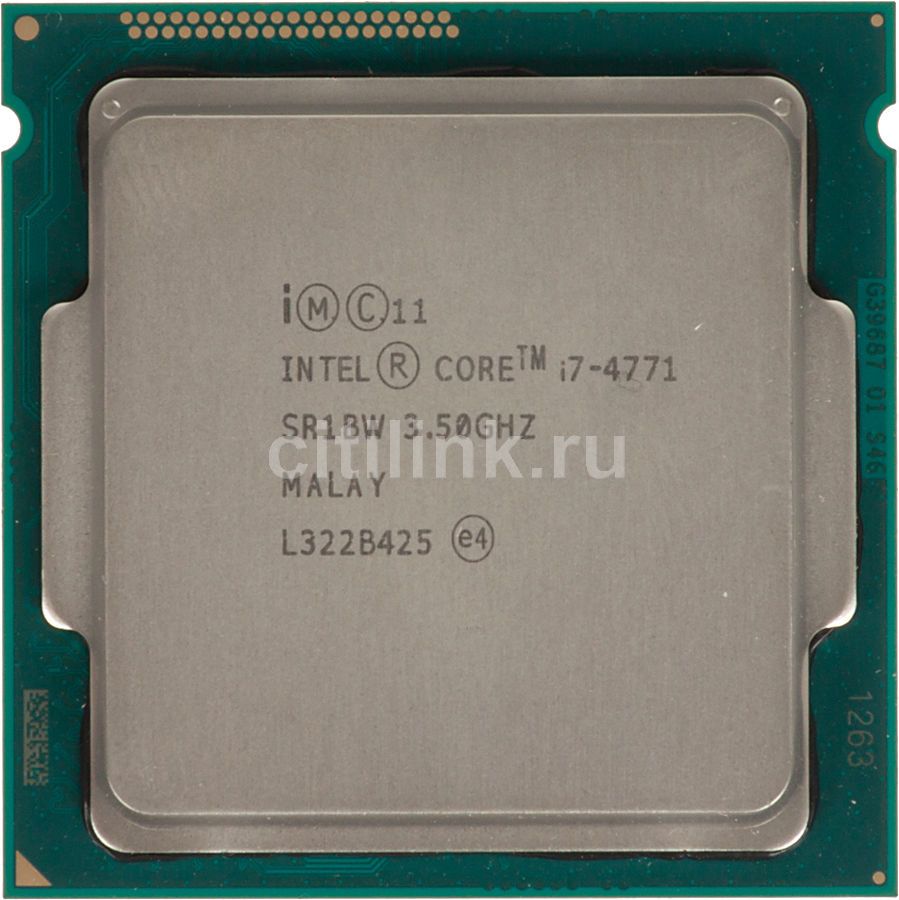 Характеристики Процессор Intel Core i7 4771, LGA 1150, OEM