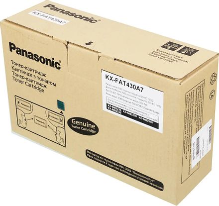 Картридж Panasonic KX-FAT430A7, черный / KX-FAT430A7