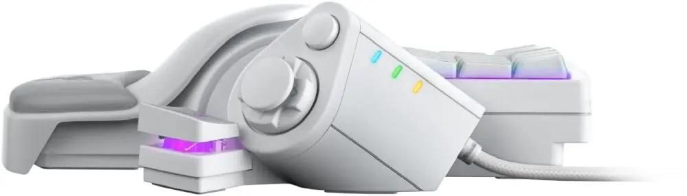 Игровой блок Razer Tartarus Pro Mercury, USB, c подставкой для