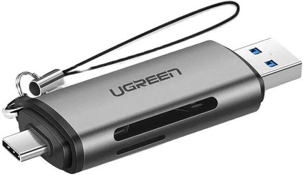 Картридер внешний UGREEN CM185, черный