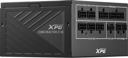 Блок питания XPG Core Reactor II VE 850G,  850Вт,  80 PLUS GOLD,  120мм, черный, retail [corereactoriive850g-bkceu]