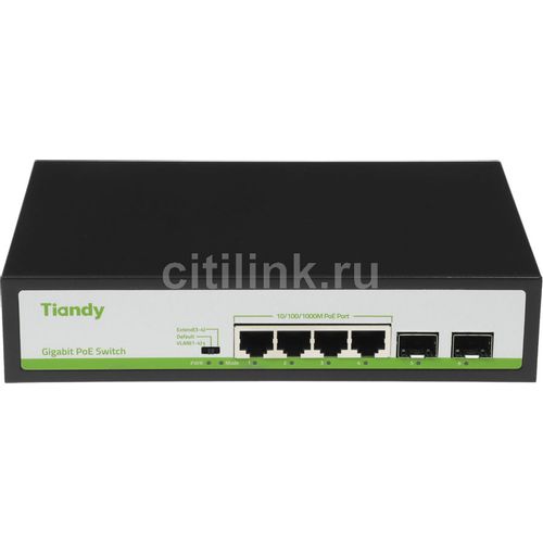 Коммутатор NVR (сетевой) TIANDY TC-P3S06 H/0402/AT/60