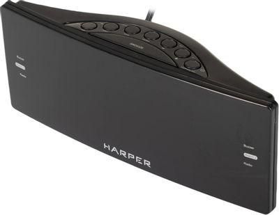 Обзор товара радиобудильник Harper HCLK-2044, черный (1029092) в ...