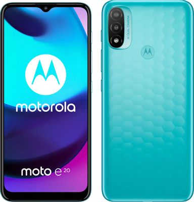 Смартфон Motorola Moto e20 2/32Gb,  XT2155-8,  синий