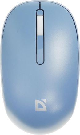 Мышь беспроводная Defender Smart MM-396, Bluetooth/Радио, оптическая, USB, 1600dpi, синий [52397]