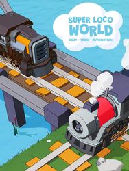 Игра CURVE GAMES Super Loco World - Cozy Train Automation, для ПК, регион: Россия,СНГ