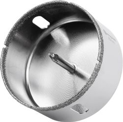 Коронка MONOGRAM 086-624, по кафелю/керамограниту/стеклу, 82мм, трехгранный