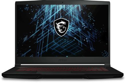 Ноутбук игровой MSI GF63 Thin 11SC-11UD-254XRU 15.6", IPS, Intel Core i5 11400H 2.7ГГц, 6-ядерный, 8ГБ DDR4, 256ГБ SSD,  NVIDIA GeForce  RTX 3050 Ti для ноутбуков - 4 ГБ, FreeDOS, черный [9s7-16r612-254]