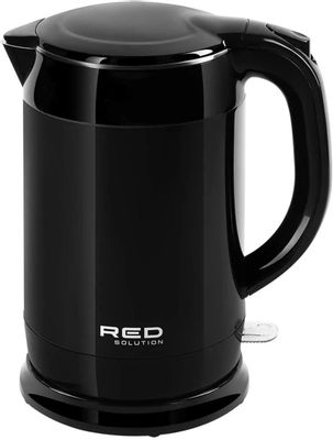 Обзор товара чайник электрический RED solution RK-M158, 1800Вт, черный ...