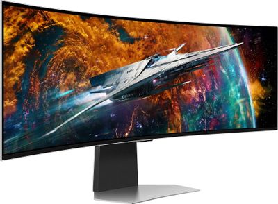 49" Монитор Samsung Odyssey OLED G9 S49CG954SI, 5120x1440, OLED, 240Гц ...