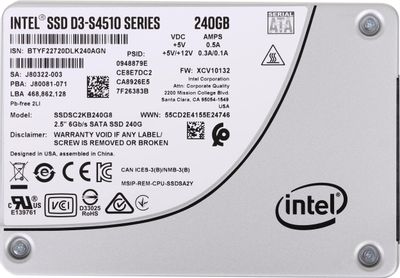 SSD Intel D3 S4510 240GB SSDSC2KB240G801