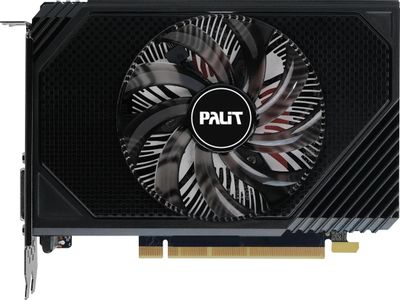 Видеокарта Palit NVIDIA  GeForce RTX 3050 RTX3050 STORMX OC 6ГБ StormX, GDDR6, OC,  Ret [ne63050s18je-1070f]