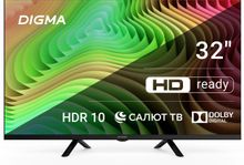 Изображение товара 32 Телевизор Digma DM-LED32SBB34 HD Smart TV Wi-Fi Bluetooth