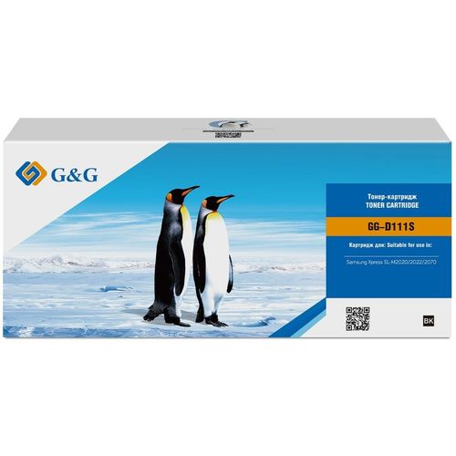 Картридж G&G GG-D111S, черный / GG-D111S