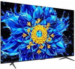 98" Телевизор TCL 98P8L Premium QLED, 4K Ultra HD, СМАРТ ТВ, Google TV, черный