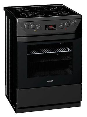 Обзор товара электрическая плита Gorenje EC67345BBR, стеклокерамика ...