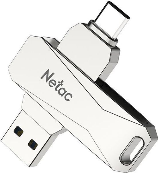 Флешка USB NETAC U782C 64ГБ, USB3.0, серый [nt03u782c-064g-30pn]