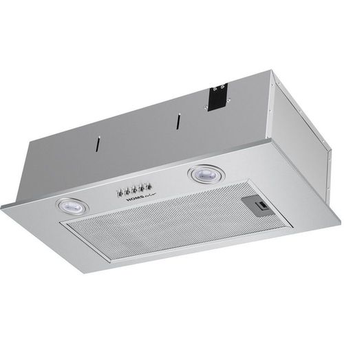 Встраиваемая вытяжка HOMSAIR Camelia Power 60 Inox, управление кнопочное, серебристый