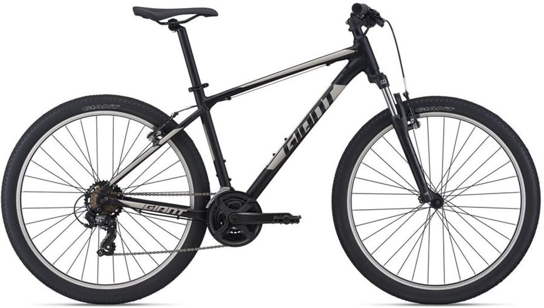 Велосипед GIANT ATX 27.5 горный (взрослый), рама: 19", колеса: 27.5", черный, 14.8кг [2101202117]
