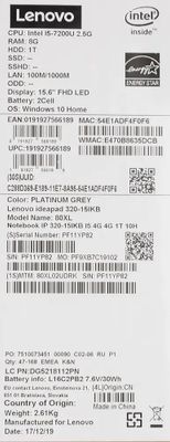 Lenovo shop ip320 i5