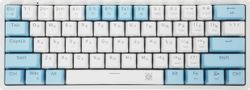 Клавиатура Defender Amox GK-585, проводная, механическая, белый/бирюзовый