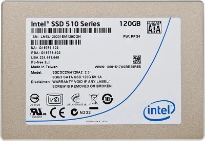SSD Intel 510 Series SSDSC2MH120A2K5 120 2.5