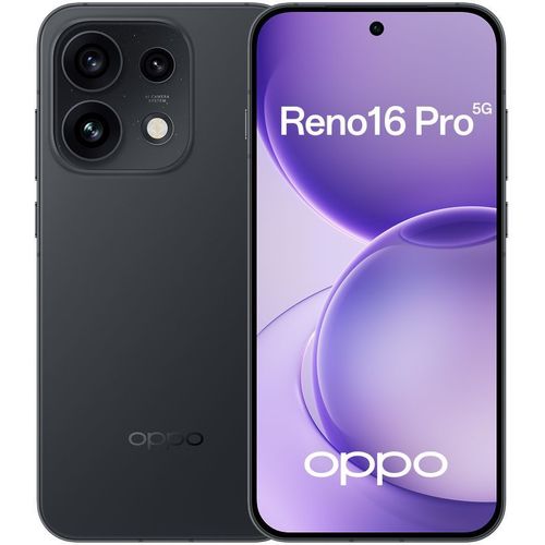 6.32" Смартфон OPPO Reno16 pro 12/512Gb, CPH2863, NFC, AMOLED, 144Гц, 6700мAч, черный
