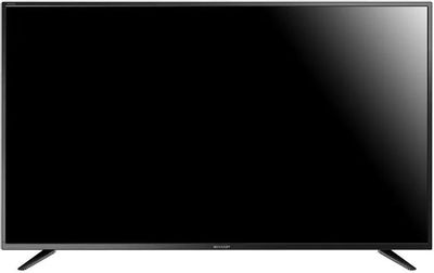49" Телевизор Sharp LC49CUG8052E, 4K Ultra HD, черный, СМАРТ ТВ